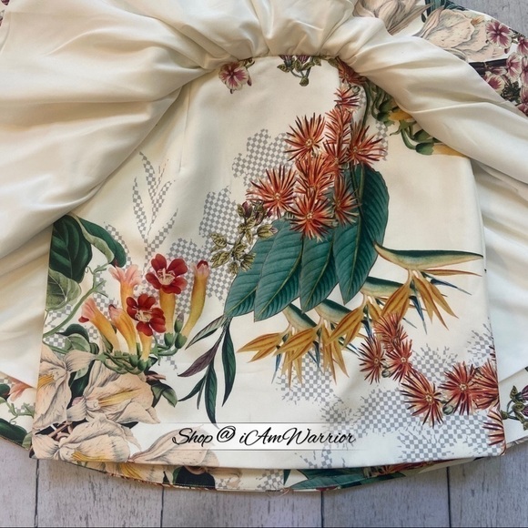 Anthropologie NWT Tropical print peplum dress *shop@iamwarrior - Picture 13 of 16